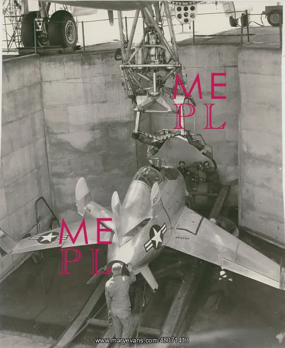 : The first McDonnell XF-85 Goblin, 46-523 : The first McDonnell XF-85 Goblin, 46-523