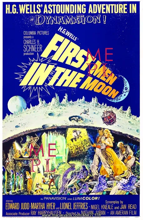 : First Men in the Moon a 1964 British science : First Men in the Moon a 1964 British science