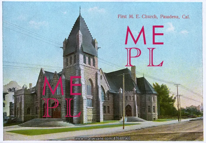 : First Methodist Episcopal Church, Pasadena, California, USA : First Methodist Episcopal Church, Pasadena, California, USA