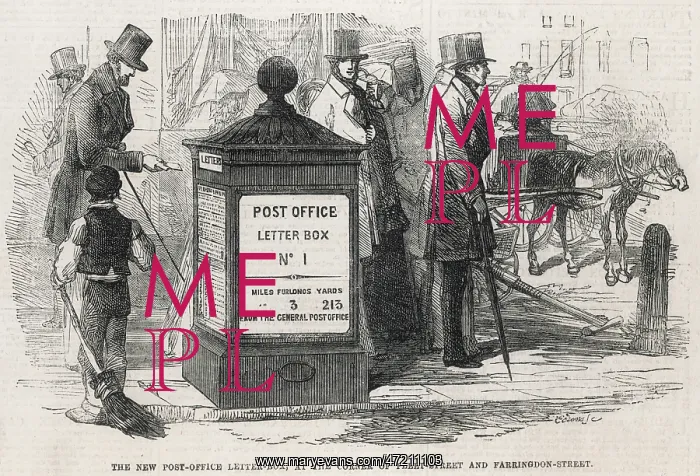 : First postbox, London : First postbox, London
