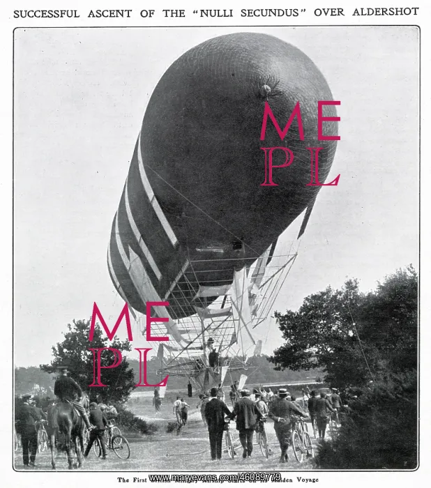 : First Powered Airship - British Army Dirigible No 1 : First Powered Airship - British Army Dirigible No 1