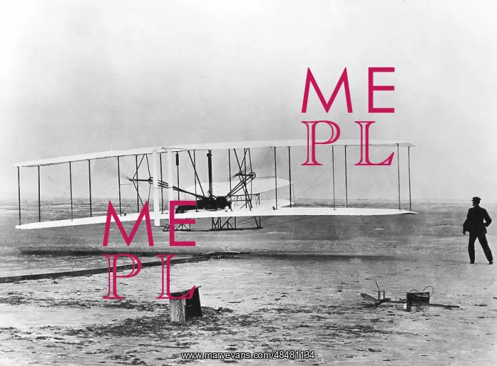 : The first powered flight, December 17 1903, Kitty : The first powered flight, December 17 1903, Kitty