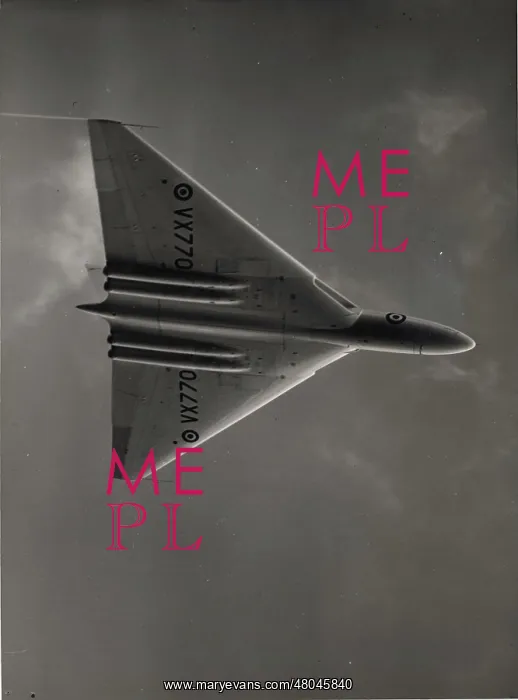 : The first prototype Avro Vulcan VX770 : The first prototype Avro Vulcan VX770