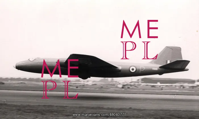 : First prototype English Electric Canberra PR3 VX181 : First prototype English Electric Canberra PR3 VX181