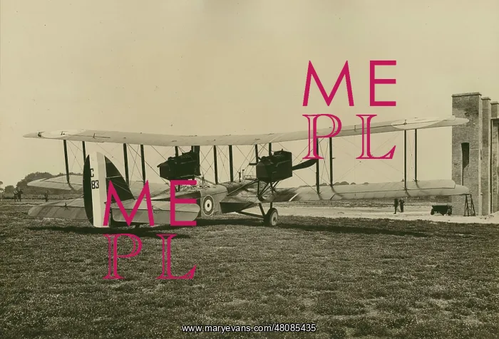 : The first prototype de Havilland DH10 Amiens C4283 : The first prototype de Havilland DH10 Amiens C4283