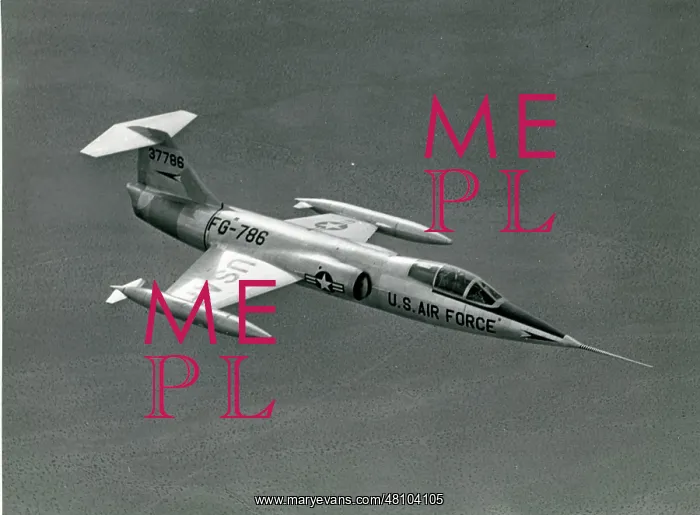 : The first prototype Lockheed XF-104-LO Starfighter, 53-7786 : The first prototype Lockheed XF-104-LO Starfighter, 53-7786