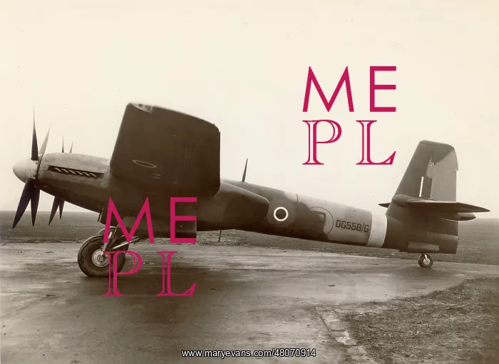 : First prototype Westland Welkin, DG558 / G : First prototype Westland Welkin, DG558 / G