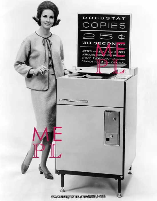 : The first public use photocopy vending machine. ? : The first public use photocopy vending machine. ?