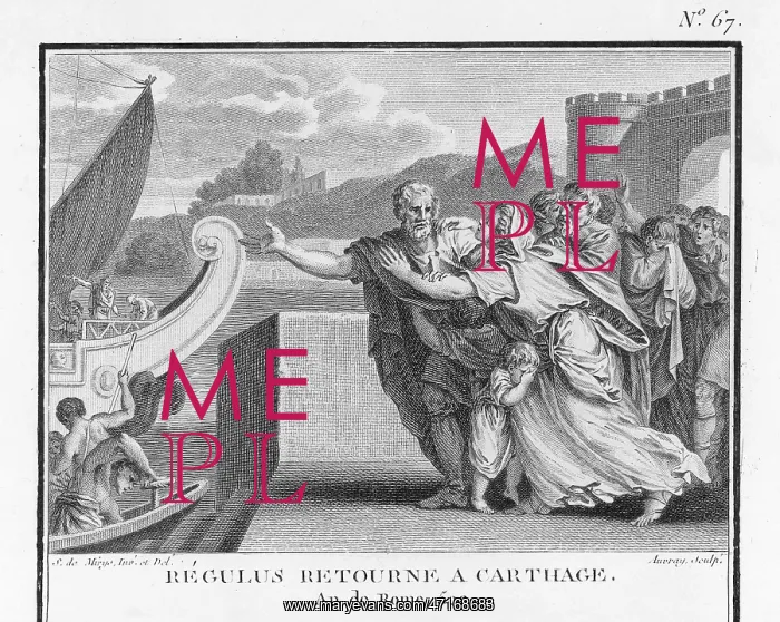 : First Punic War, Regulus returns to Carthage : First Punic War, Regulus returns to Carthage
