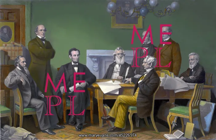 : The first reading of the Emancipation Proclamation ? : The first reading of the Emancipation Proclamation ?