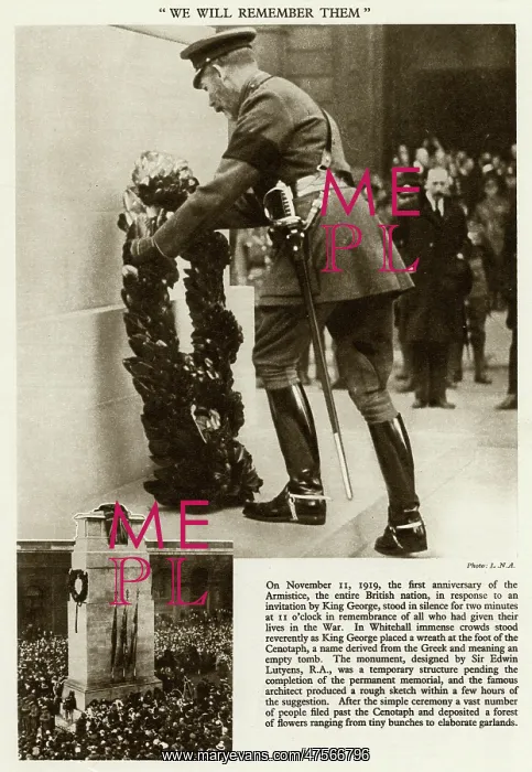 : First Remembrance Day 1919 : First Remembrance Day 1919