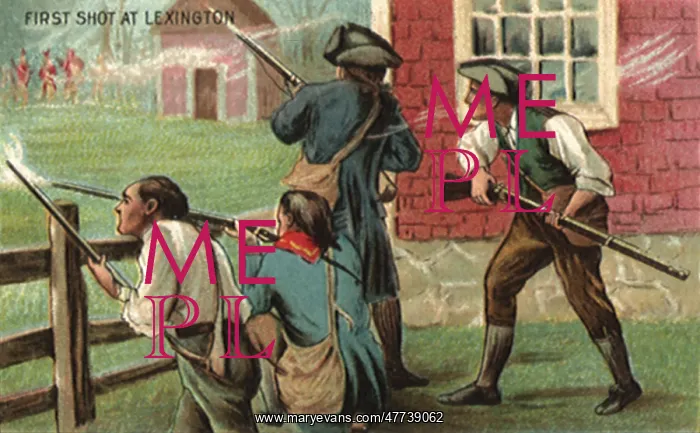 : The First Shot at Lexington : The First Shot at Lexington