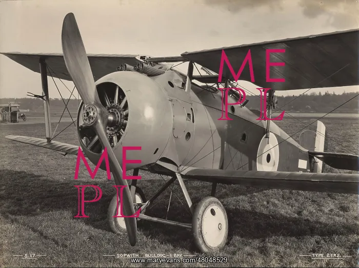 : The first Sopwith 2FR2 Bulldog Single-bay form : The first Sopwith 2FR2 Bulldog Single-bay form