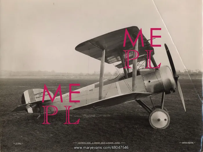 : The first Sopwith Dove sporting two-seater : The first Sopwith Dove sporting two-seater