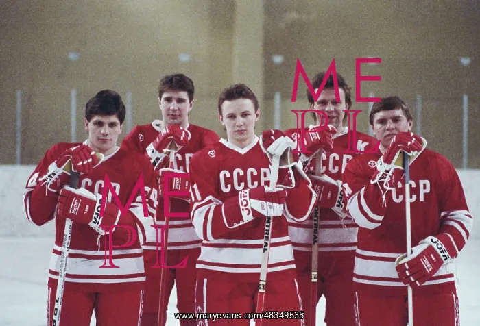 : First five of Soviet ice-hockey team, 1988 : First five of Soviet ice-hockey team, 1988