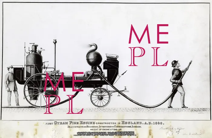 : First Steam Fire Engine, England : First Steam Fire Engine, England