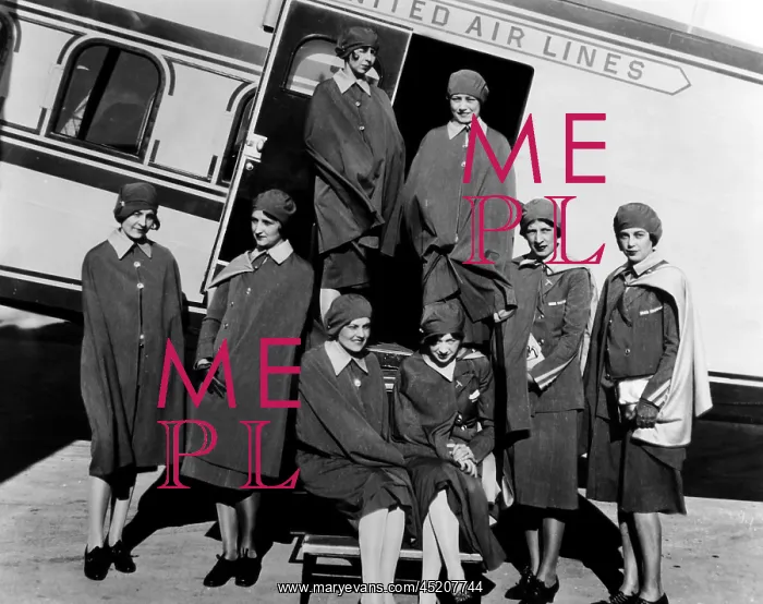 : Some of the first stewardesses for United ? : Some of the first stewardesses for United ?