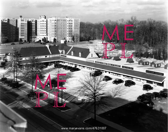 : One of the First Strip Malls in America : One of the First Strip Malls in America