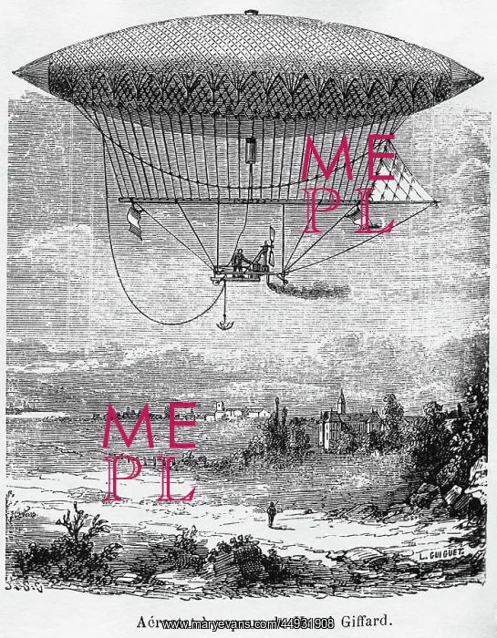 : The First Successful Airship - Constructed by Henri Giff? : The First Successful Airship - Constructed by Henri Giff?