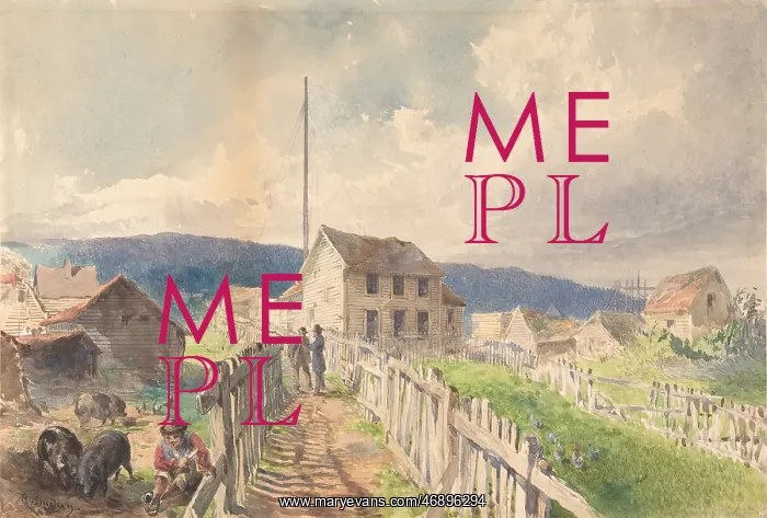  : First Telegraph House at Heart's Content, Newfoundland
