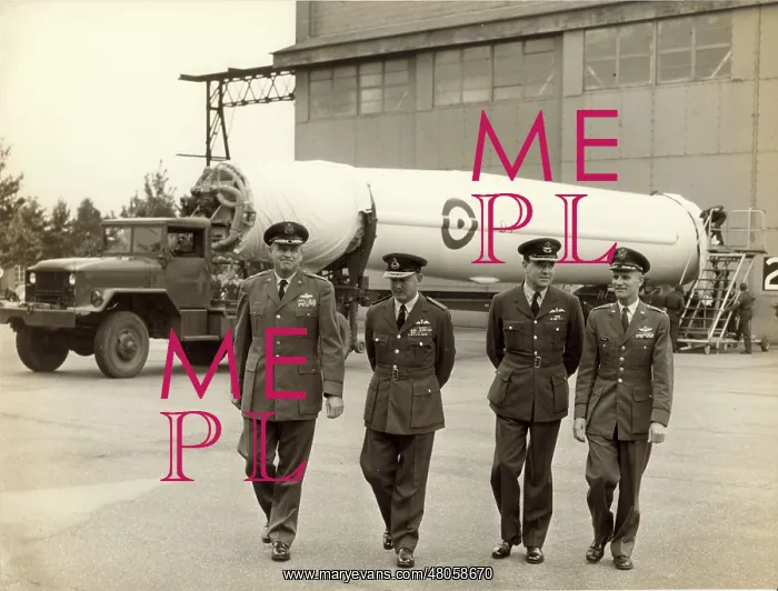 : The first Thor missile for the RAF at Feltwell Norfolk : The first Thor missile for the RAF at Feltwell Norfolk