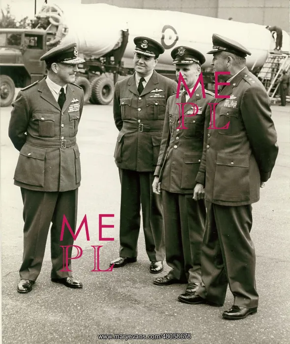 : The first Thor missile for the RAF at Feltwell Norfolk : The first Thor missile for the RAF at Feltwell Norfolk
