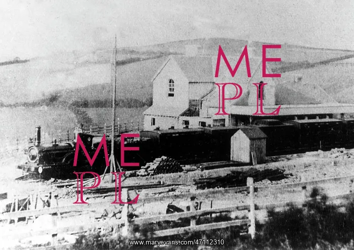  : The first train to Okehampton Railway Station