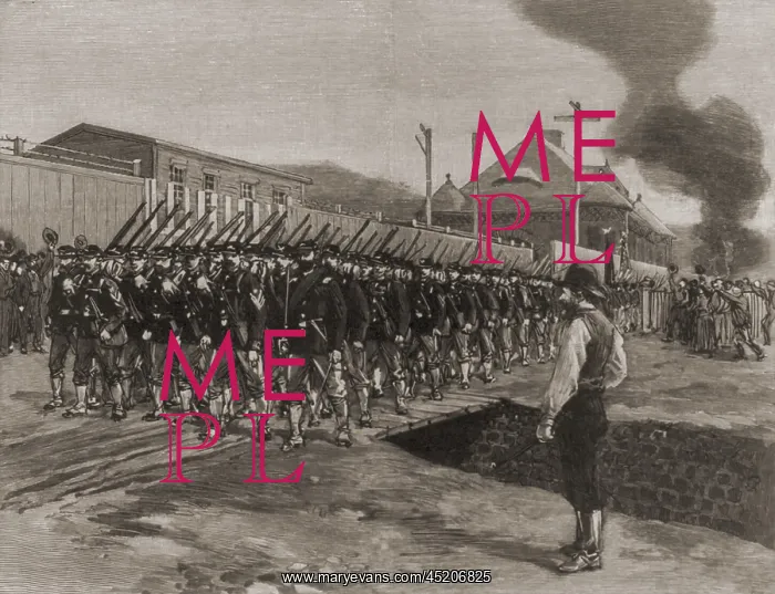 : The First Troops in Homestead on July 12, ? : The First Troops in Homestead on July 12, ?