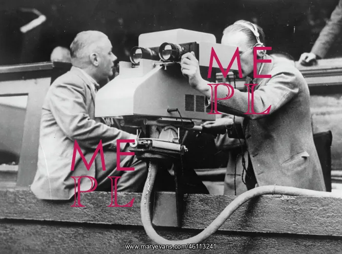 : First use of TV camera at Wimbledon, 1937 : First use of TV camera at Wimbledon, 1937