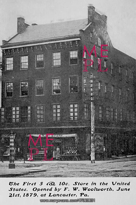 : First Woolworth store, Lancaster, Pennsylvania, USA : First Woolworth store, Lancaster, Pennsylvania, USA
