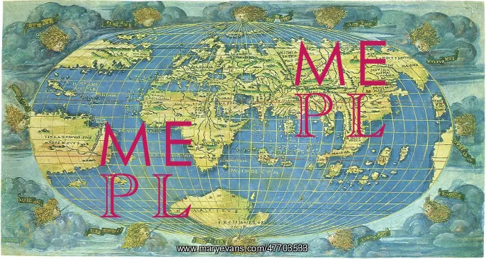 : First World Map in Whole 1508 : First World Map in Whole 1508
