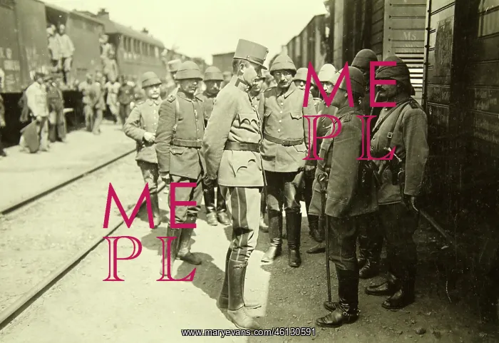 : First World War 1914-1918: State visit of : First World War 1914-1918: State visit of