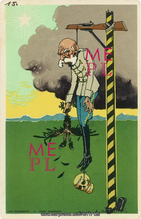 : First World War. Coloured Picture : First World War. Coloured Picture