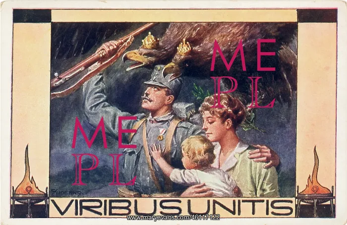 : First World War. Picture postcard : First World War. Picture postcard