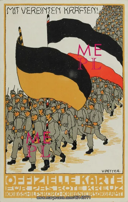: First World War. Picture postcard : First World War. Picture postcard
