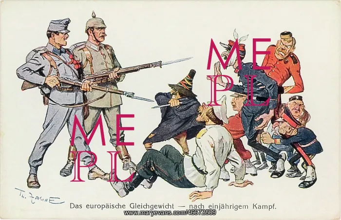 : First World War. Picture postcard : First World War. Picture postcard