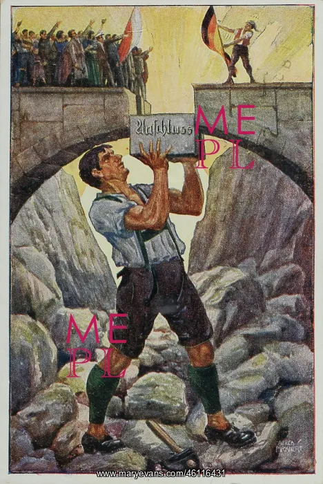 : First World War. Propaganda picture : First World War. Propaganda picture