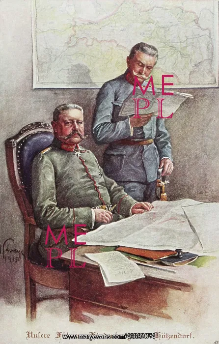 : First World War. Propaganda picture : First World War. Propaganda picture