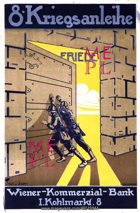 : First World War / WWI, Austria, advertisement : First World War / WWI, Austria, advertisement