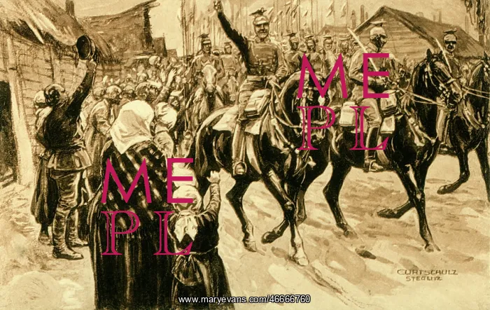 : First World War / WWI, Eastern Front, Poland, German : First World War / WWI, Eastern Front, Poland, German