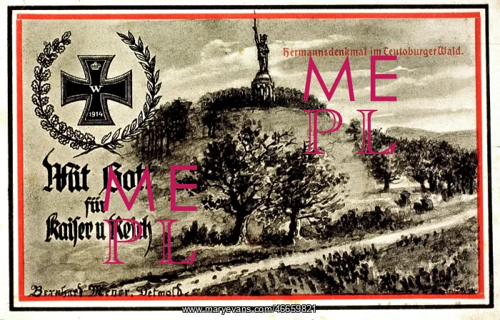 : First World War / WWI, propaganda, military postcard : First World War / WWI, propaganda, military postcard