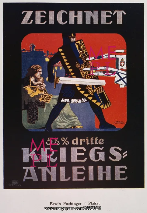 : First World War / WWI, propaganda, Austria-Hungary : First World War / WWI, propaganda, Austria-Hungary