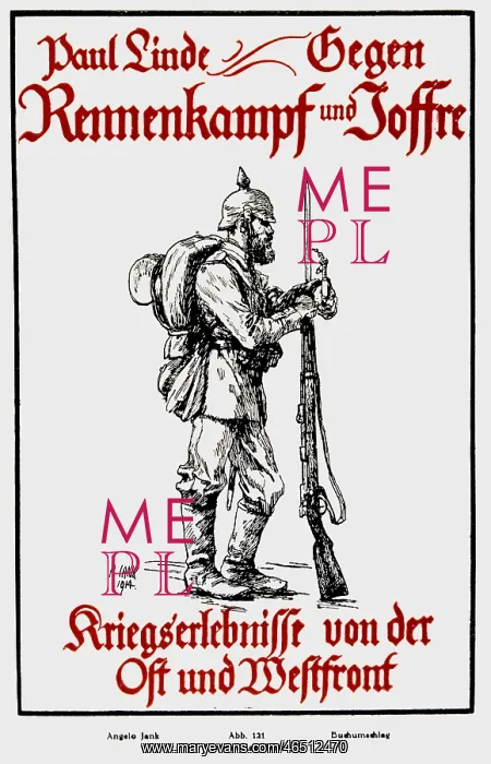 : First World War / WWI, propaganda, book Gegen : First World War / WWI, propaganda, book Gegen