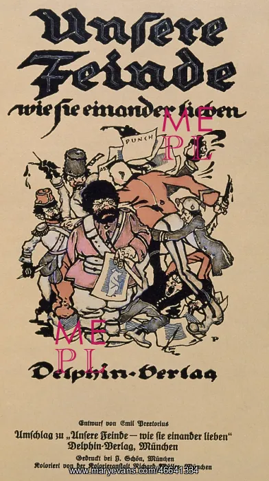 : First World War / WWI, propaganda, book title : First World War / WWI, propaganda, book title