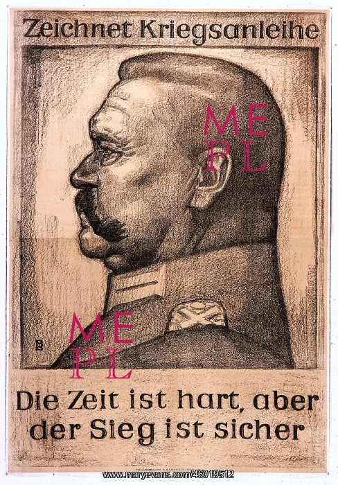 : First World War / WWI, propaganda, poster Zeichnet : First World War / WWI, propaganda, poster Zeichnet