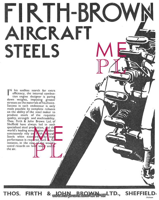: Firth Brown Aircraft Steels : Firth Brown Aircraft Steels