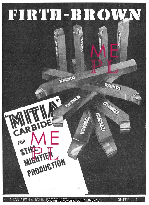 : Firth Brown Engineers Tools MITA Carbide Machine Tools : Firth Brown Engineers Tools MITA Carbide Machine Tools