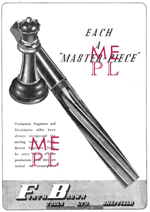 : Firth Brown Engineers Tools - Reamers : Firth Brown Engineers Tools - Reamers