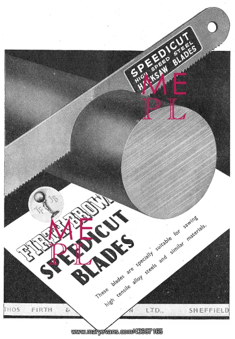 : Firth-Brown Hacksaw Blades : Firth-Brown Hacksaw Blades