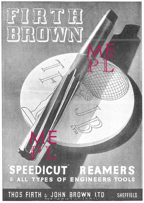 : Firth Brown Machine Tools Speedicut Reamer : Firth Brown Machine Tools Speedicut Reamer